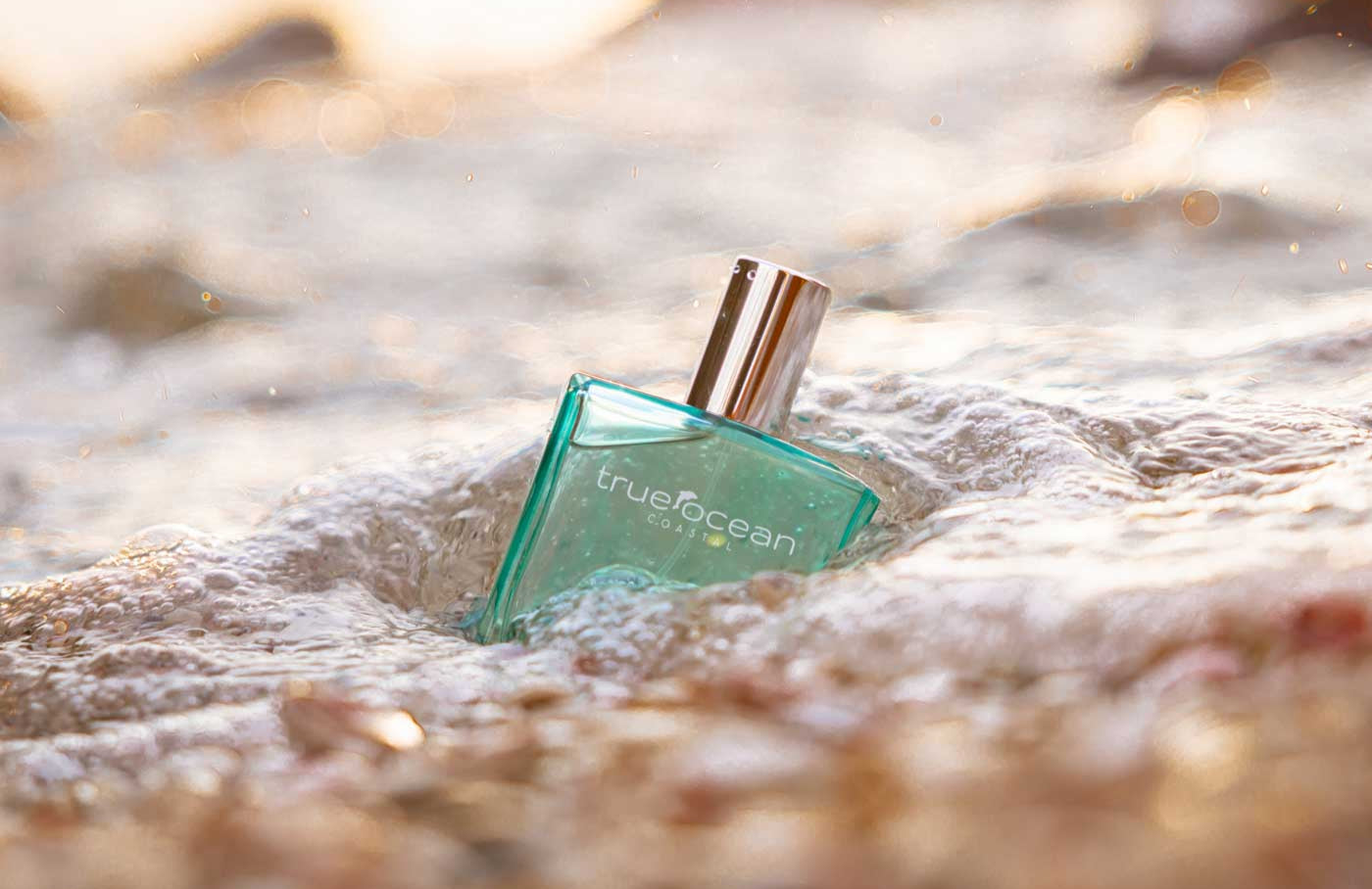 Ocean cologne in the water