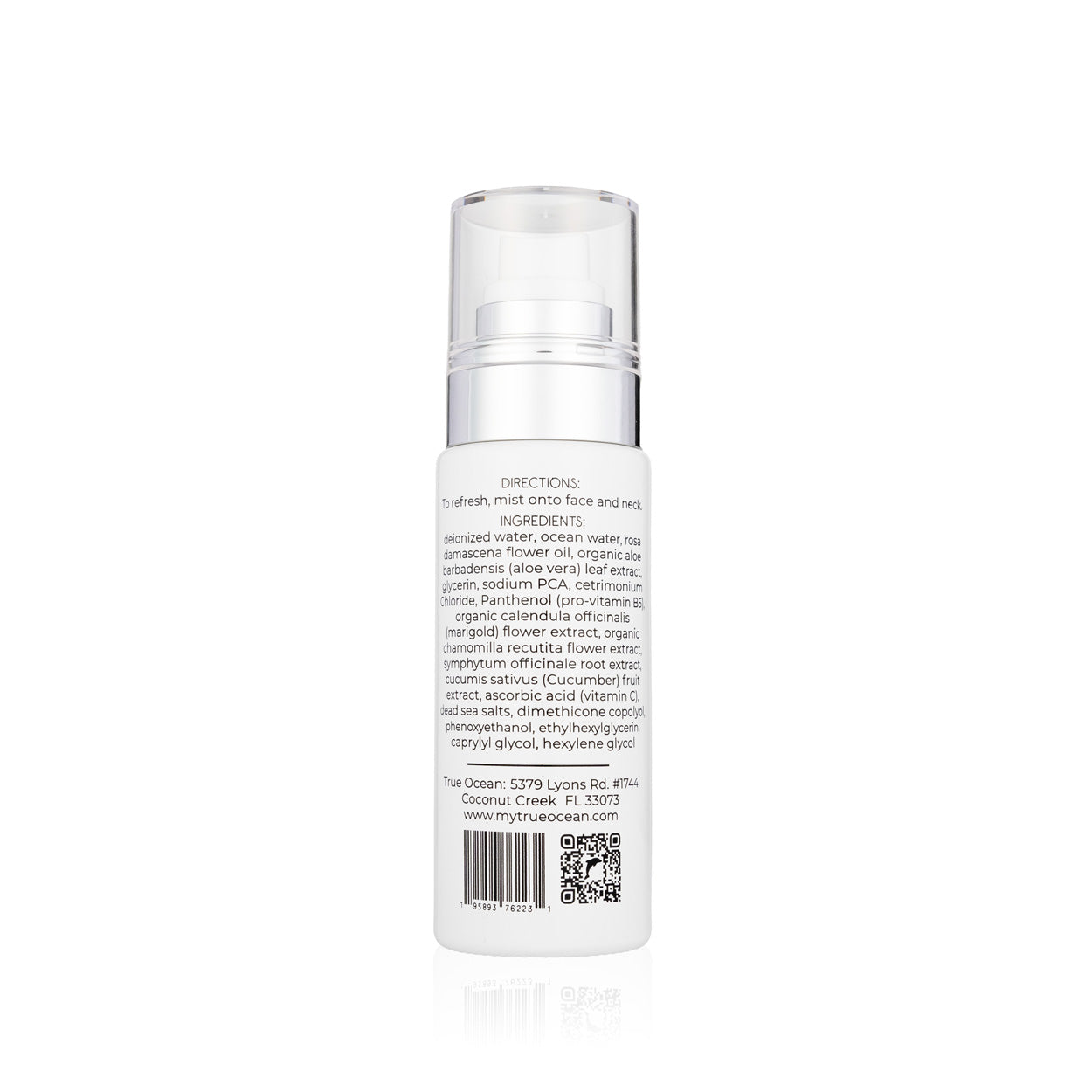 Face water spray