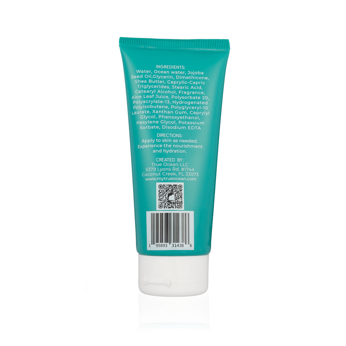 Water based body moisturizer